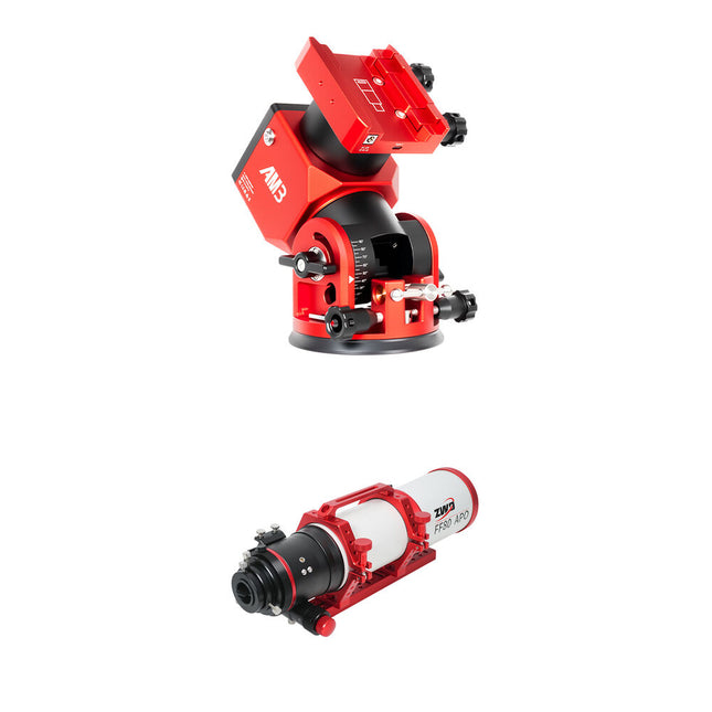 ZWO FF80mm APO Telescopio Refractor 80mm 600mm Montura AM3N