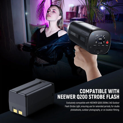 Neewer NB-Q200 Batería de Litio 14.8V 3200mAh para Flash Q200