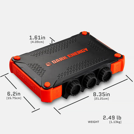 Dark Energy Poseidon XL Power Bank 27000mAh carga rápida USB-C 100W resistente al agua IP68
