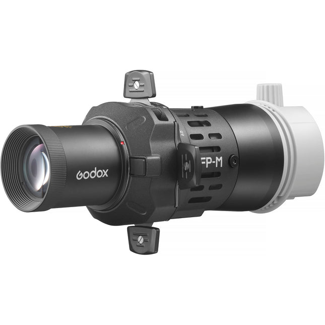 Godox FP-M Kit proyector de flash mini 36° con gobo y bolsa de transporte