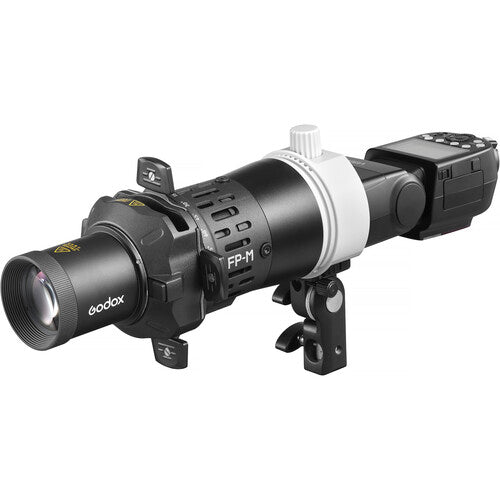 Godox FP-M Kit proyector de flash mini 36° con gobo y bolsa de transporte