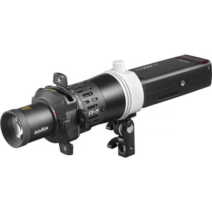 Godox FP-M Kit proyector de flash mini 36° con gobo y bolsa de transporte