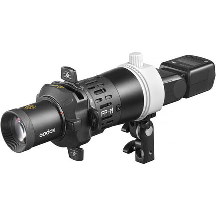 Godox FP-M Kit proyector de flash mini 36° con gobo y bolsa de transporte