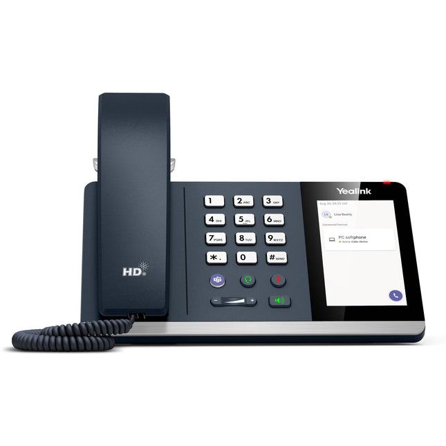 Yealink MP45 Teléfono USB para Microsoft Teams Pantalla 4" y Manos Libres