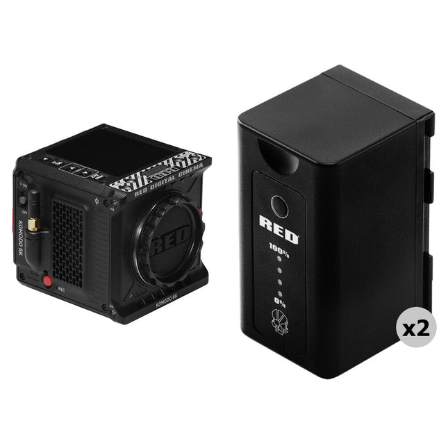 RED DIGITAL CINEMA KOMODO 6K Cámara Cinema Compacta 2x6300mAh 512GB CFast