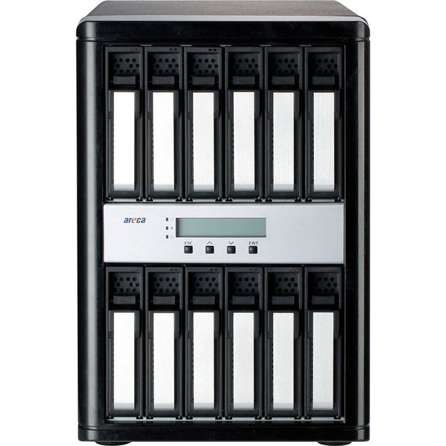 Areca ARC-8050T5U Gabinete RAID 8 Bahías SAS SATA Thunderbolt 5 2 Puertos