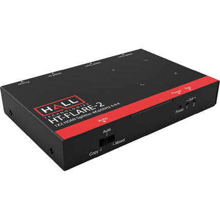 Atlona 1x2 4K60 HDMI Splitter con soporte 18 Gb/s y audio Dolby