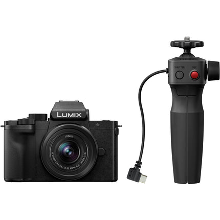 Panasonic LUMIX G100D Cámara Sin Espejo 20.3MP UHD 4K 12-32mm Tripode