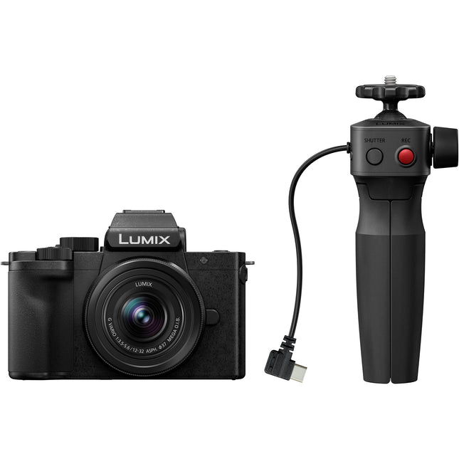 Panasonic LUMIX G100D Cámara Sin Espejo 20.3MP UHD 4K 12-32mm Tripode