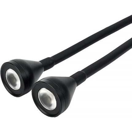 JJC Dual Arm Flexible Macro Light Luz LED Doble 5600K 10 Niveles de Brillo