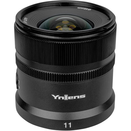 Yongnuo YN 11mm f/1.8 DA DSM WL Lente para Nikon Z APS-C f/1.8-16