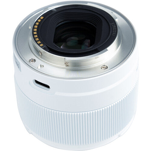 Yongnuo 50mm f1.8S DA Objetivo para Sony E Blanco con Motor Ultrasilencioso y Apertura f1.8