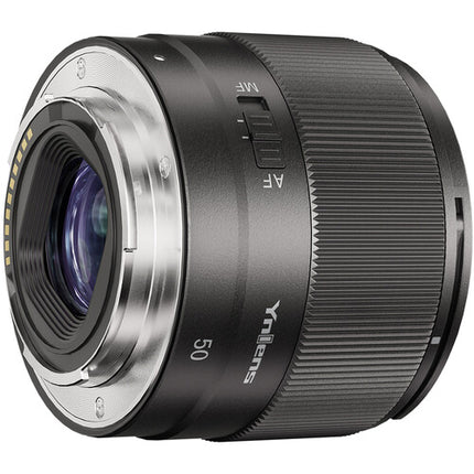 Yongnuo 50mm f/1.8S DA Objetivo para Sony E con motor silencioso y diafragma de 7 hojas
