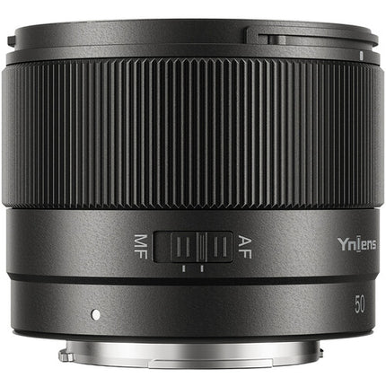 Yongnuo 50mm f/1.8S DA Objetivo para Sony E con motor silencioso y diafragma de 7 hojas