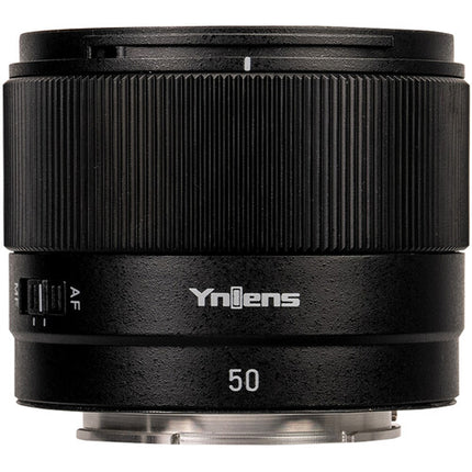 Yongnuo 50mm f/1.8S DA Objetivo para Sony E con motor silencioso y diafragma de 7 hojas