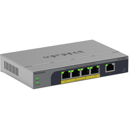 Netgear GS105EP Switch de Red Gestionado 5 Puertos 4 PoE+ 63W