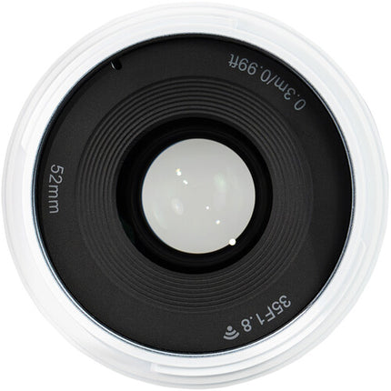 Yongnuo YN35mm f1.8S DA DSM WL Lente para Sony E APS-C con Diafragma 7 hojas