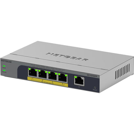 Netgear GS105EPP Switch de Red Gestionado 5 Puertos Gigabit 120W PoE+