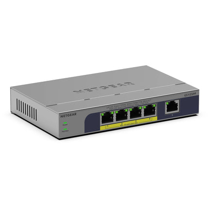 Netgear GS105PP Switch de Red No Gestionado 5 Puertos Gigabit 83W PoE+