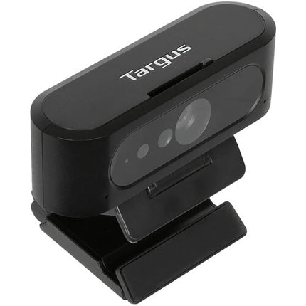 Targus Webcam Full HD 1080p Reconocimiento Facial IR Mics Dual USB-C Adapter