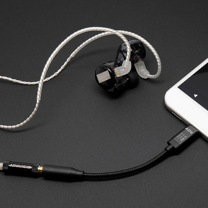 ADV. Accessport Lite USB-C DAC Amplificador Negro 24-Bit 96 kHz 3-Pack