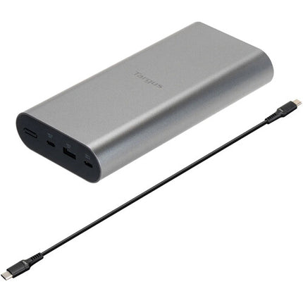 Targus Power Bank portátil 25000mAh carga rápida 100W USB-C con cable