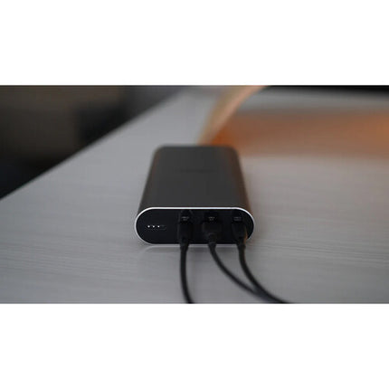Targus Power Bank portátil 25000mAh carga rápida 100W USB-C con cable