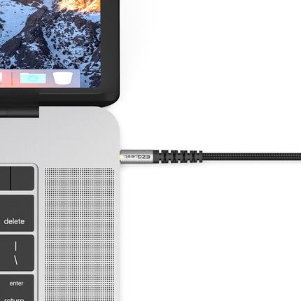 EZQuest DuraGuard Cable de Audio Estéreo 3.5mm TRS 2m Nylon Trenzado