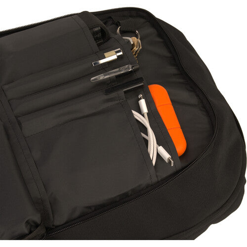 Incase Shift Mochila Negra 25L con Funda Protectora para Portátil Pespuntada y Transpirable