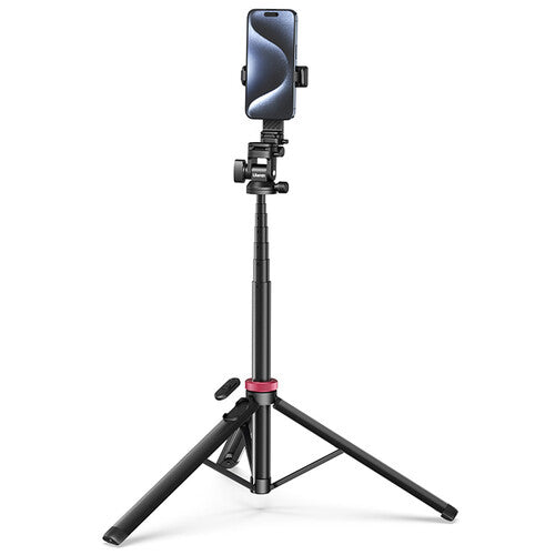 Ulanzi MT-78 Trípode con Montura para Smartphone 7 Secciones 6 Pies Bluetooth