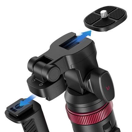 Ulanzi MT-78 Trípode con Montura para Smartphone 7 Secciones 6 Pies Bluetooth