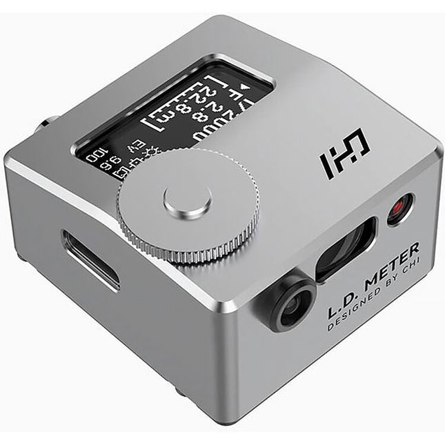 Chino L.D. Meter PRO Medidor de Luz Integral con Láser Alcance 50m Pantalla OLED