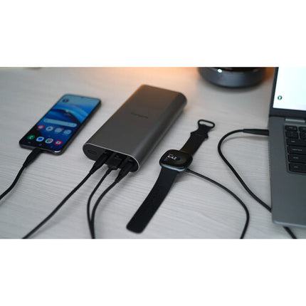 Targus Power Bank portátil 140W 24000 mAh carga rápida USB-C cargador