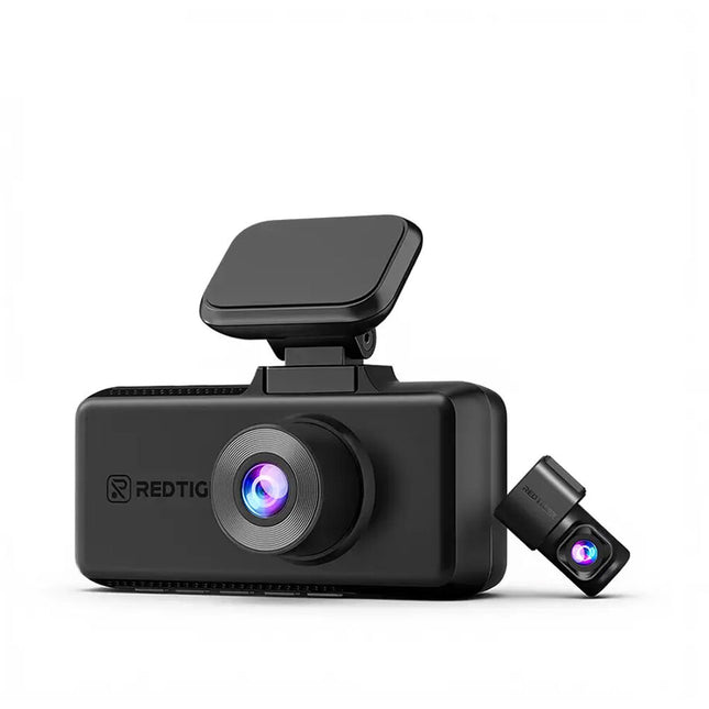 Redtiger F17 Dash Cam Wi-Fi 3 Canales UHD 4K Frontal 1080p Trasera 64GB