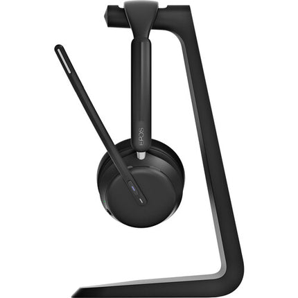 EPOS IMPACT 1061T Auriculares Inalámbricos MS Teams ANC Doble Lado con Estación de Carga