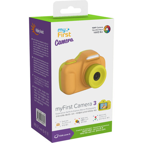 myFirst Kids Digital Camera 3 cámara digital infantil 16MP pantalla 2" accesorios incluidos