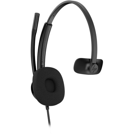 HP POLY Mission 415 Auricular Mono USB con Micrófono AI y Almohadillas de Espuma