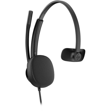 HP POLY Mission 415 Auricular Mono USB con micrófono cancelación ruido y dial 32 mm