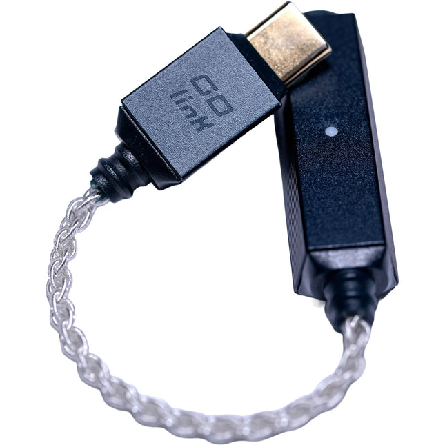 iFi audio GO link 2 DAC USB y amplificador 32-bit 384 kHz con adaptador USB-A a USB-C