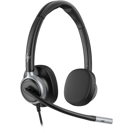 HP POLY Mission 625 Auriculares USB Estéreo 32mm Cancelación Ruido con Estuche