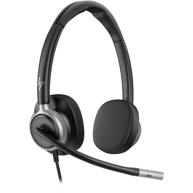 HP POLY Mission 625 Auriculares USB Estéreo 32mm Cancelación Ruido con Estuche