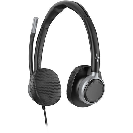 HP POLY Mission 625 Auriculares USB Estéreo 32mm Cancelación Ruido con Estuche