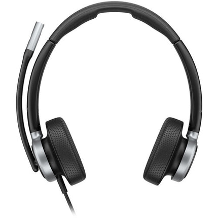 HP POLY Mission 625 Auriculares USB Estéreo 32mm Cancelación Ruido con Estuche
