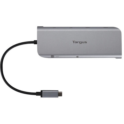 Targus Estación de Acoplamiento 140W Dual HDMI 4K con Lector SD y microSD