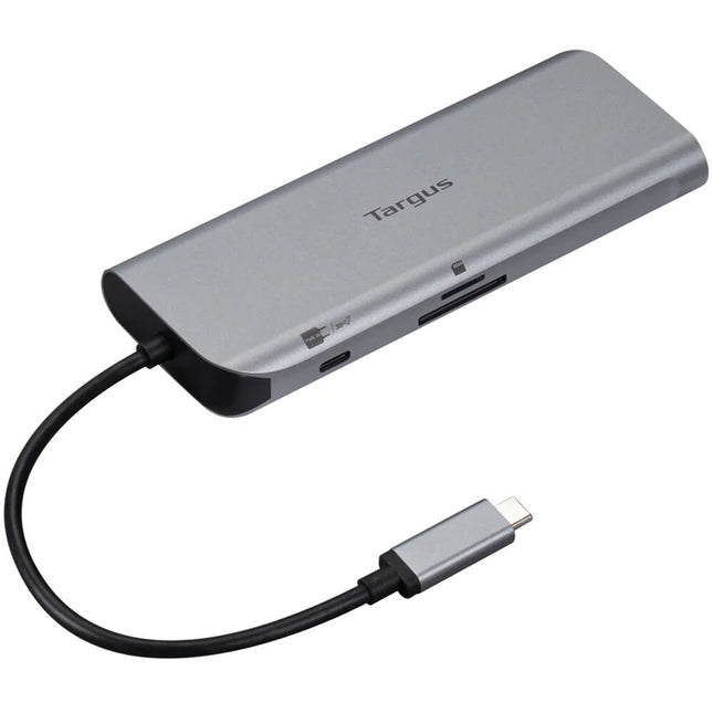 Targus Estación de Acoplamiento 140W Dual HDMI 4K con Lector SD y microSD