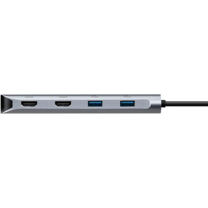 Targus 140W Estación de Acoplamiento 4K Dual HDMI con 2 USB-C 3.2 3 Años Garantía