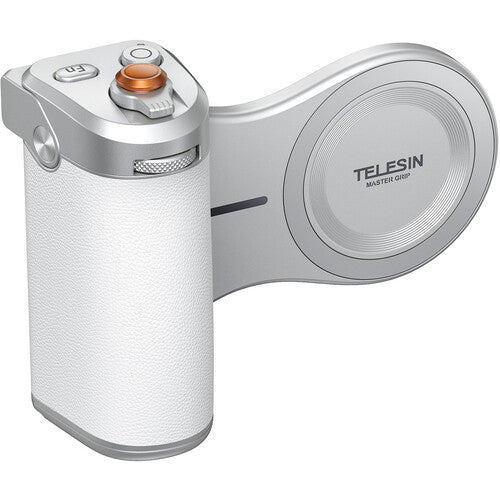 TELESIN Mango Magnético Master para iPhone 12 y Superior Blanco 3200mAh