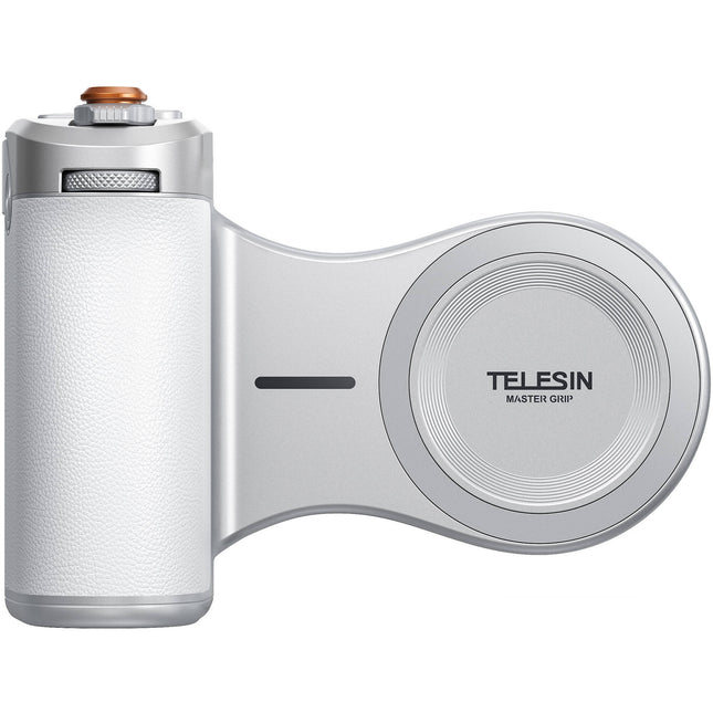 TELESIN Mango Magnético Master para iPhone 12 y Superior Blanco 3200mAh