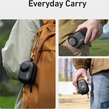 TELESIN Mini Estuche Rigido para DJI Osmo Action 6 y 5 Pro 34g Resistente Salpicaduras