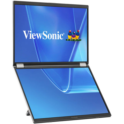 ViewSonic Monitor portátil plegable de 14" IPS 1200p pantalla dual